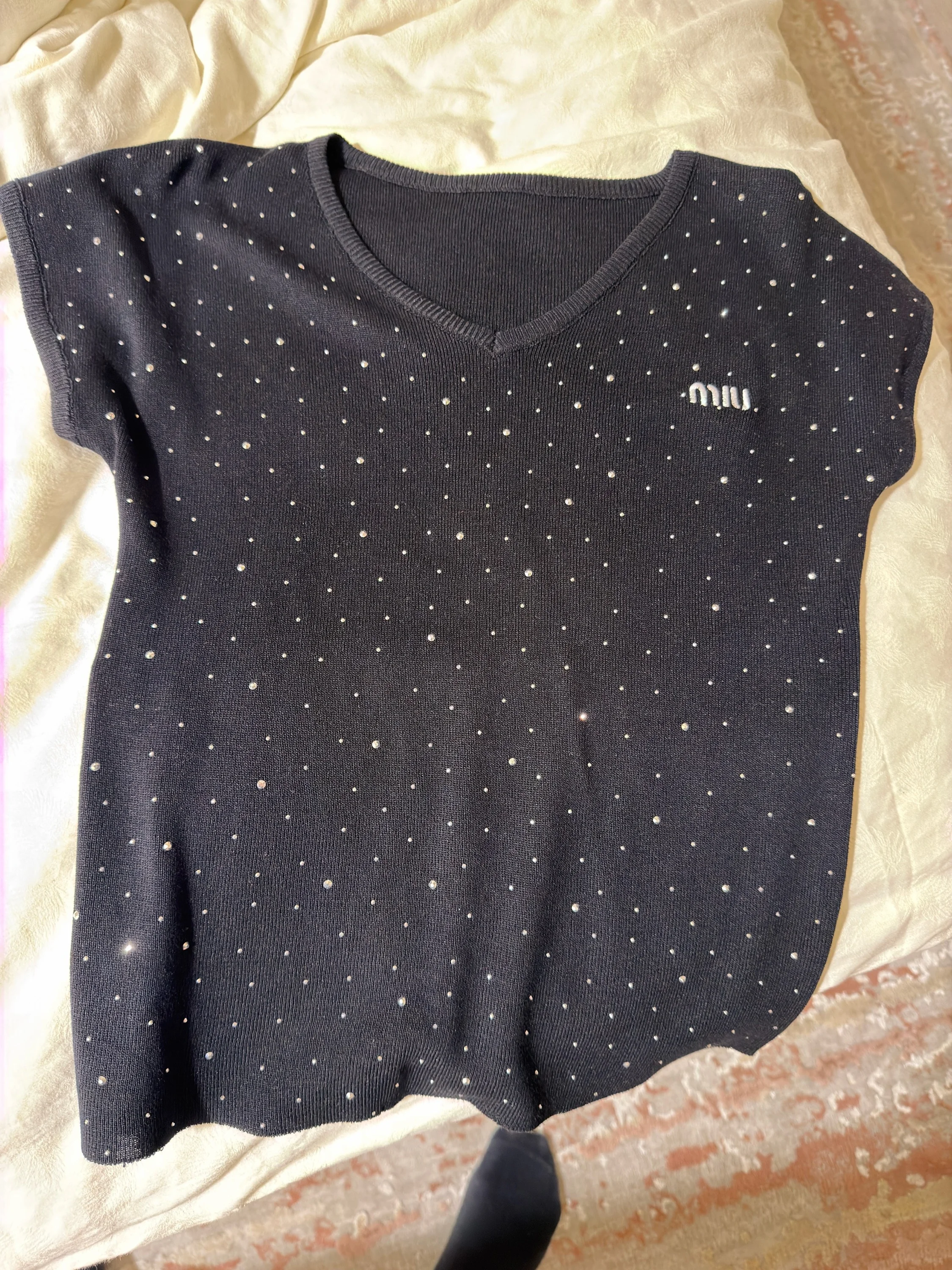 Miu Miu T-shirts, size One size, photo 1