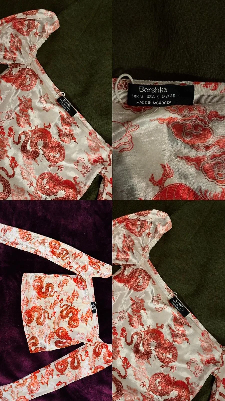 Bershka Crop Tops, size S / 36 / 8, photo 1