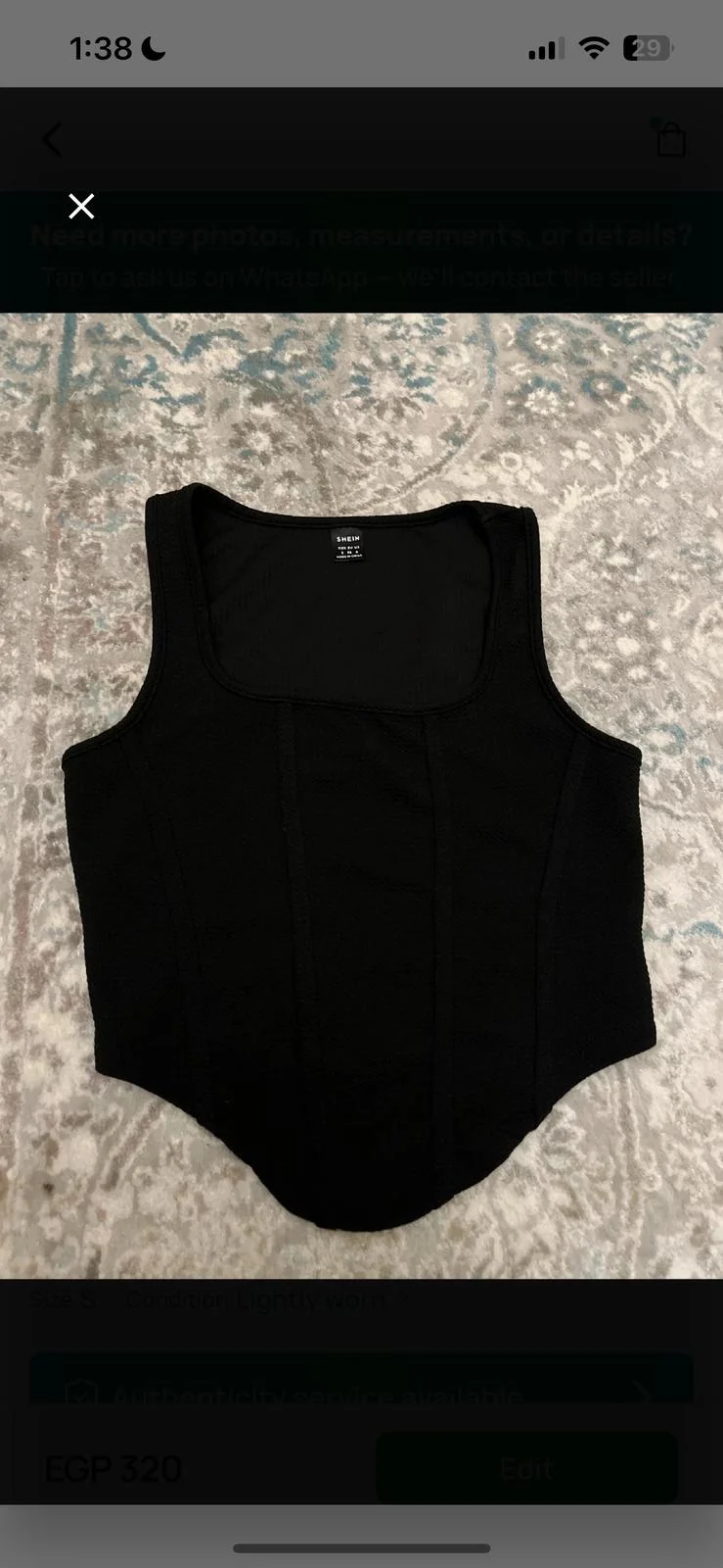 Shein Corsets, size S / 36 / 8, photo 1