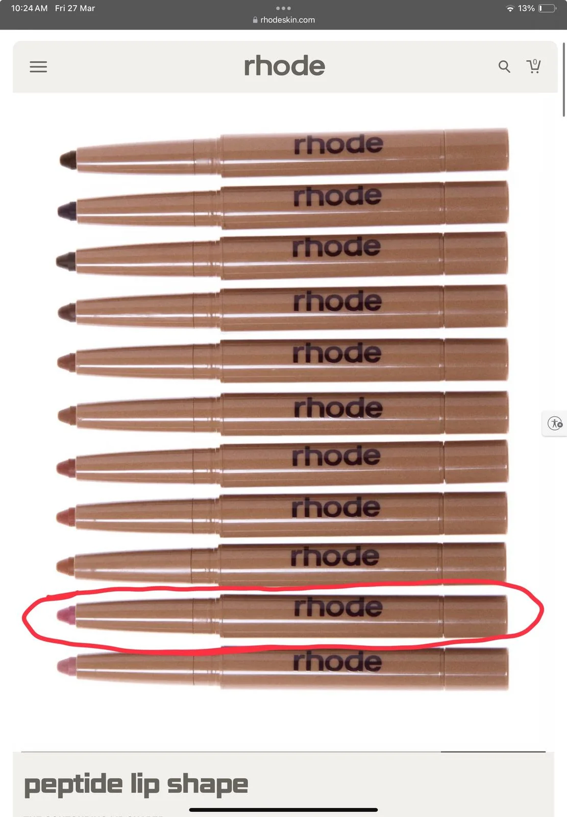 Rhode Makeup, size No Size, photo 1