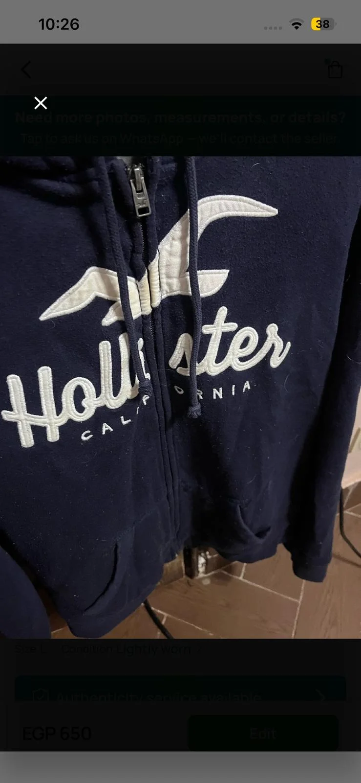 Hollister Jackets, size L / 40 / 12, photo 1