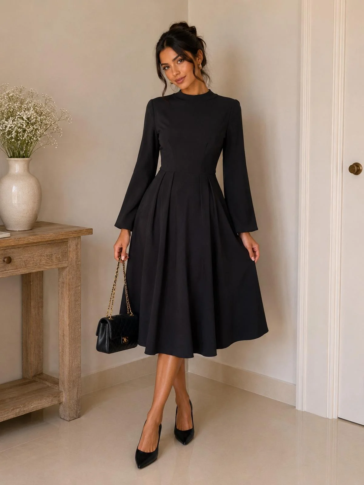 Shein Midi Dresses, size XS / 34 / 6, photo 1