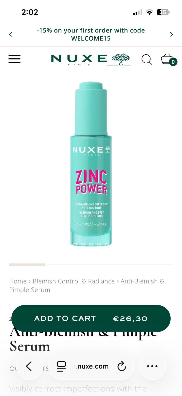 Nuxe Skin care, size Other, photo 1