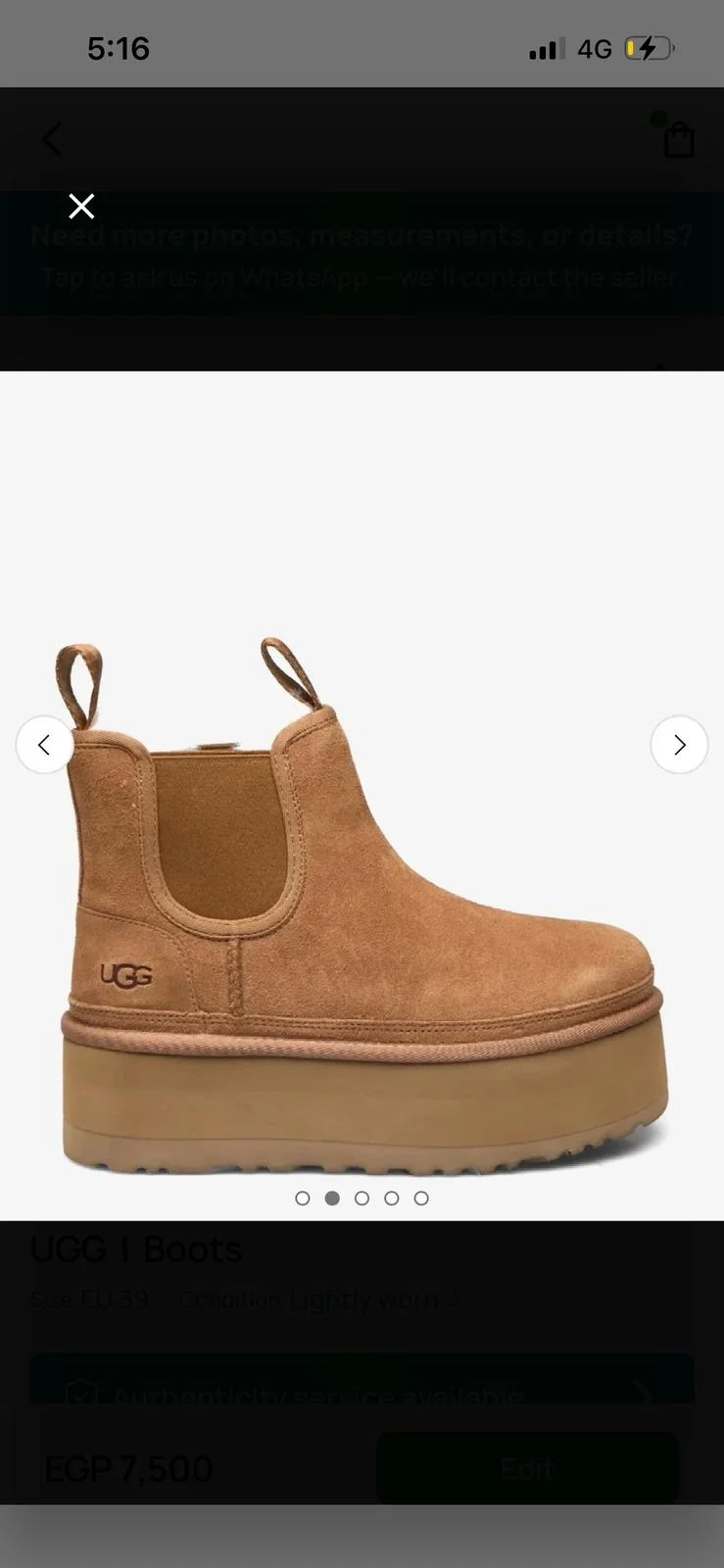 UGG Boots, size 39, photo 1
