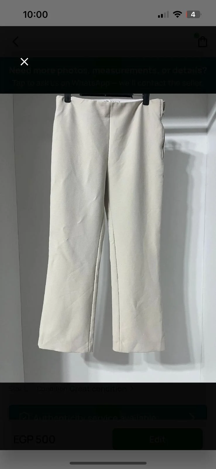Zara Pants, size L / 40 / 12, photo 1