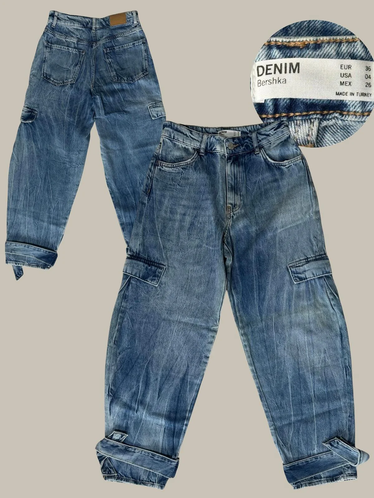 Bershka Jeans, size S / 36 / 8, photo 1