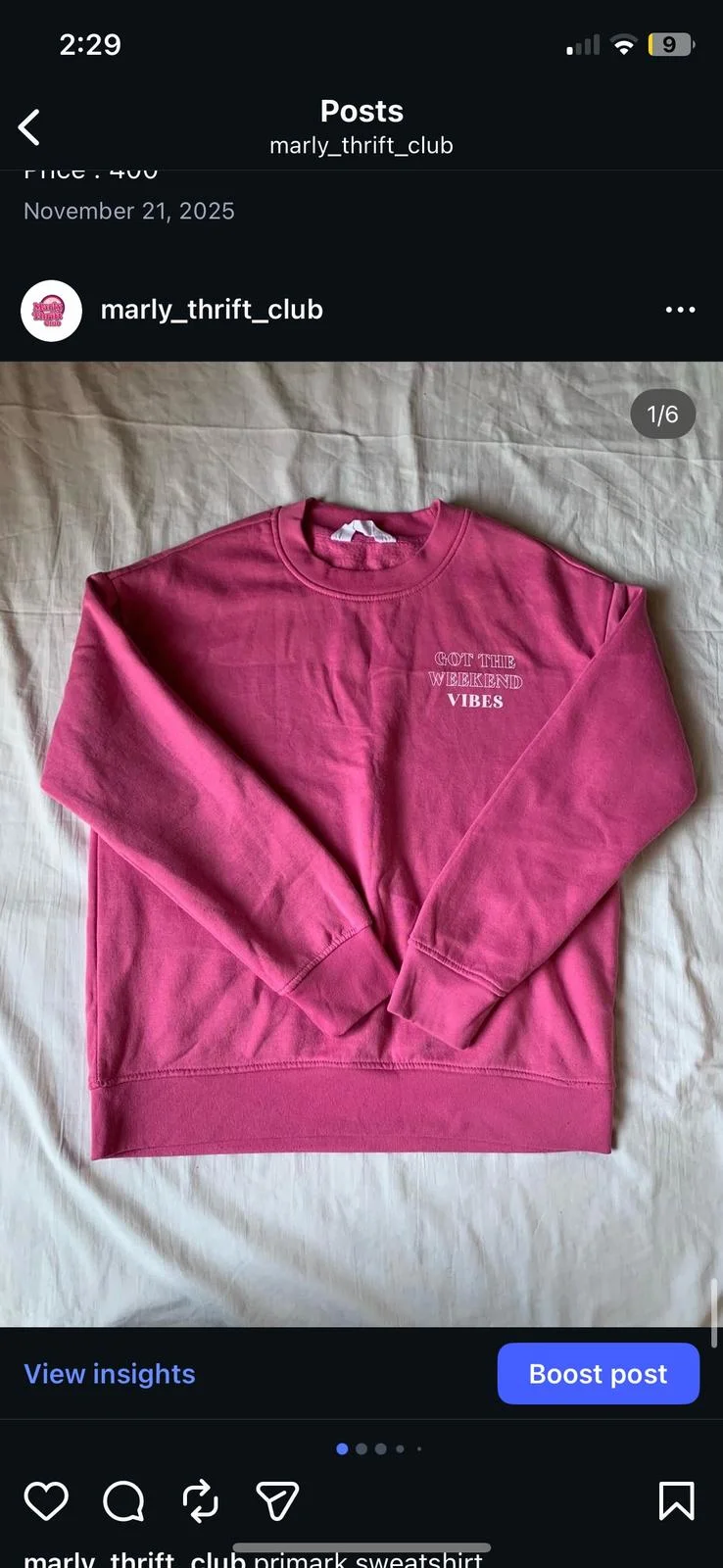 Primark Sweatshirts, size S / 36 / 8, photo 1