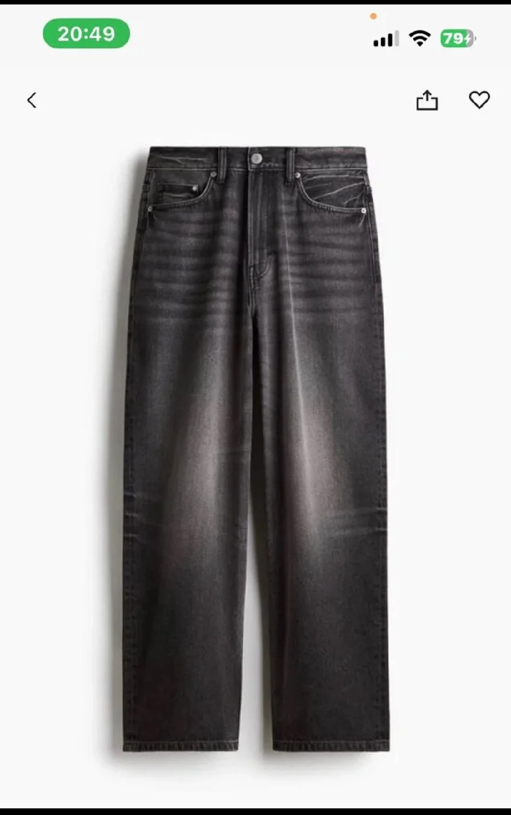 H&M Jeans, size L, photo 1