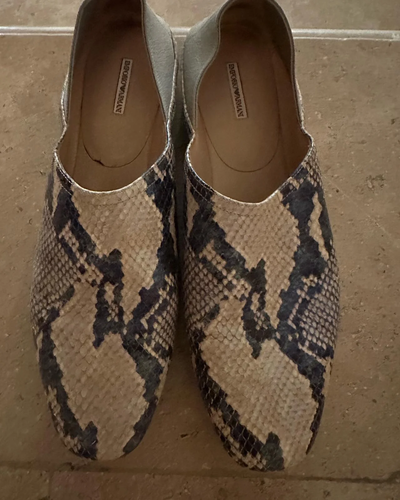 Emporio Armani Loafers, size 39, photo 1