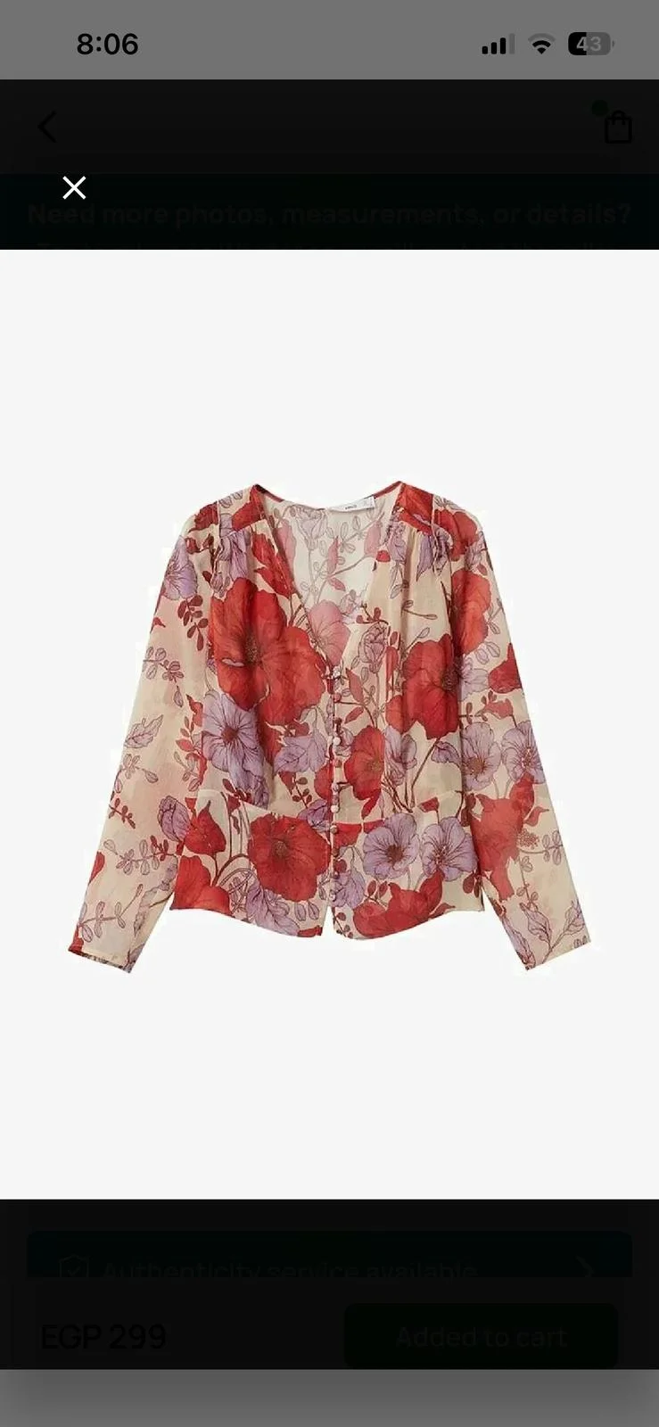 Mango Blouses, size M / 38 / 10, photo 1