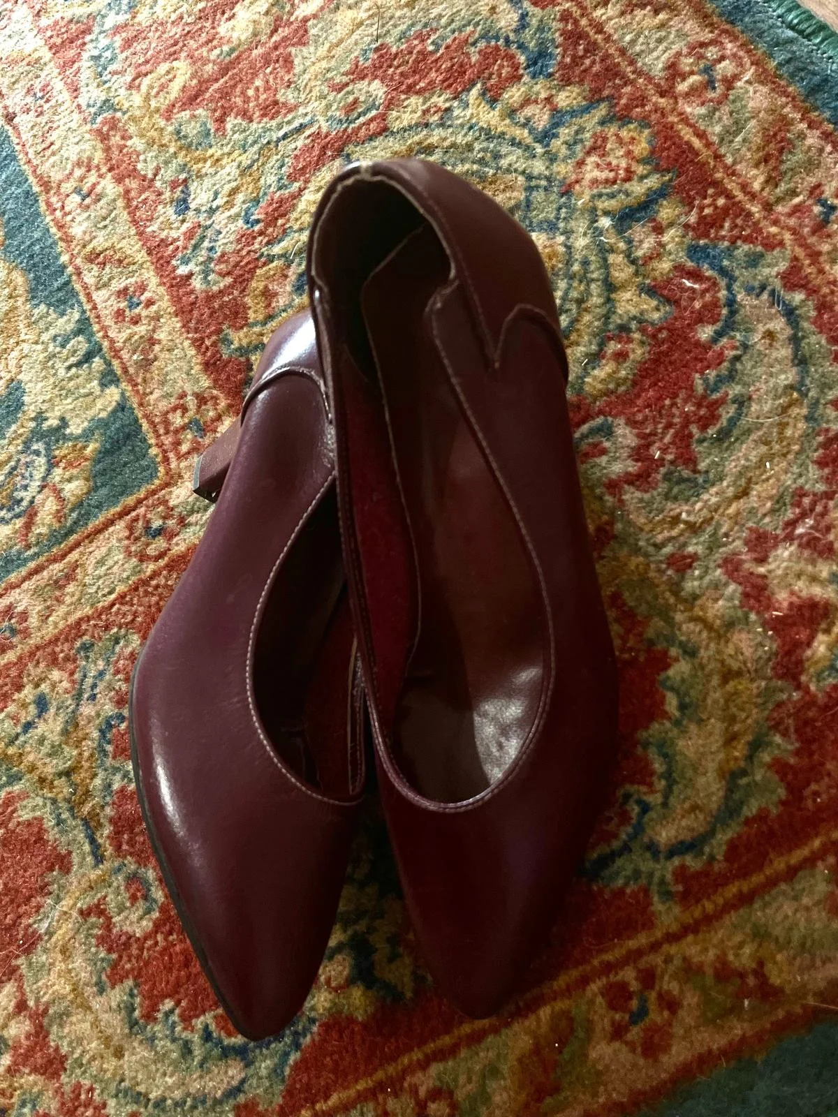 Real Leather Stiletto Heels, size 37, photo 1