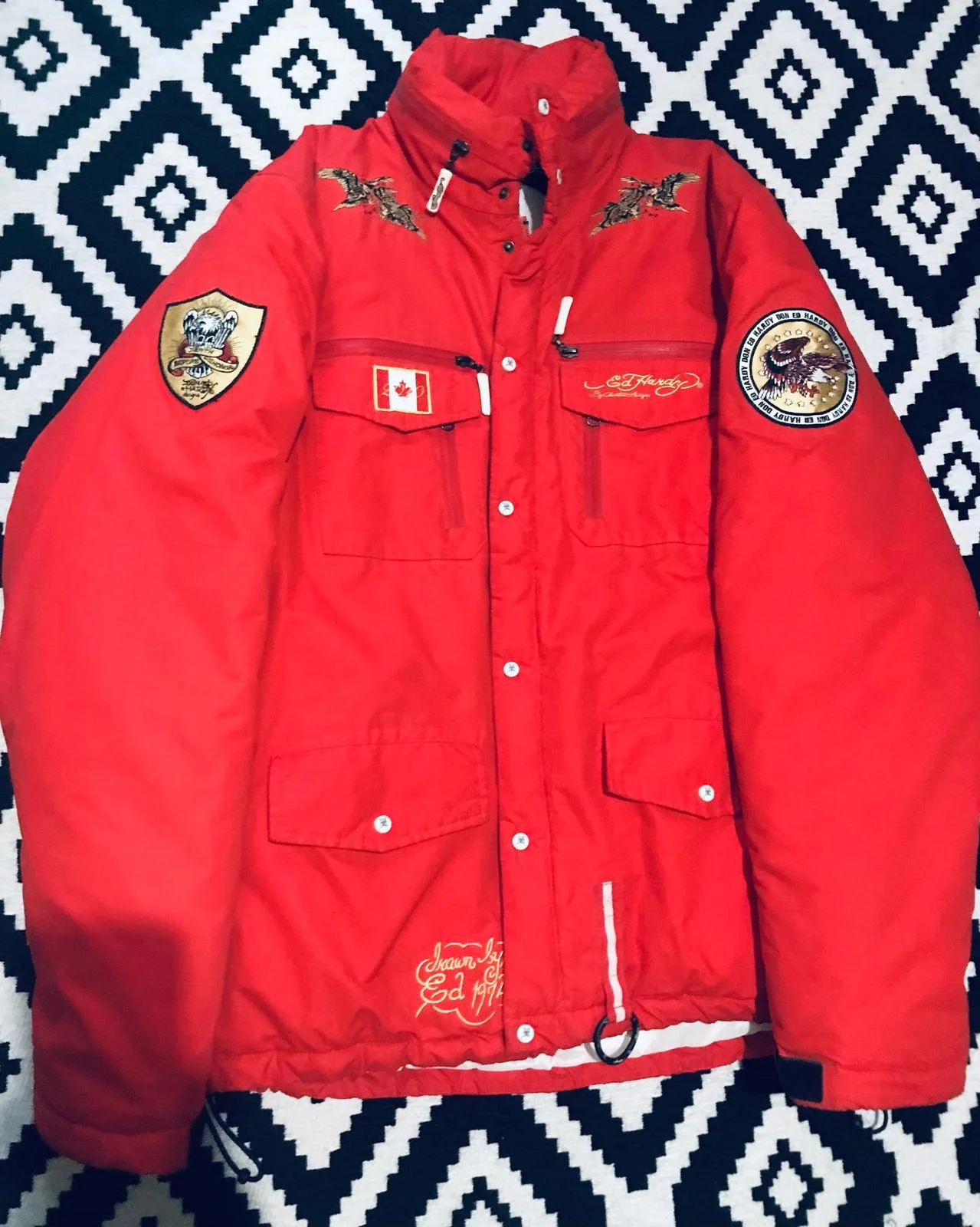 Ed Hardy Jackets, size XL, photo 1