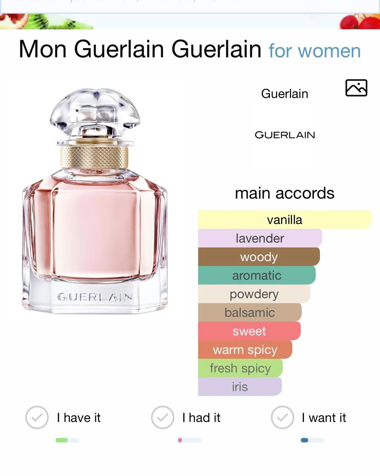 Guerlain Perfume, size No Size, photo 1