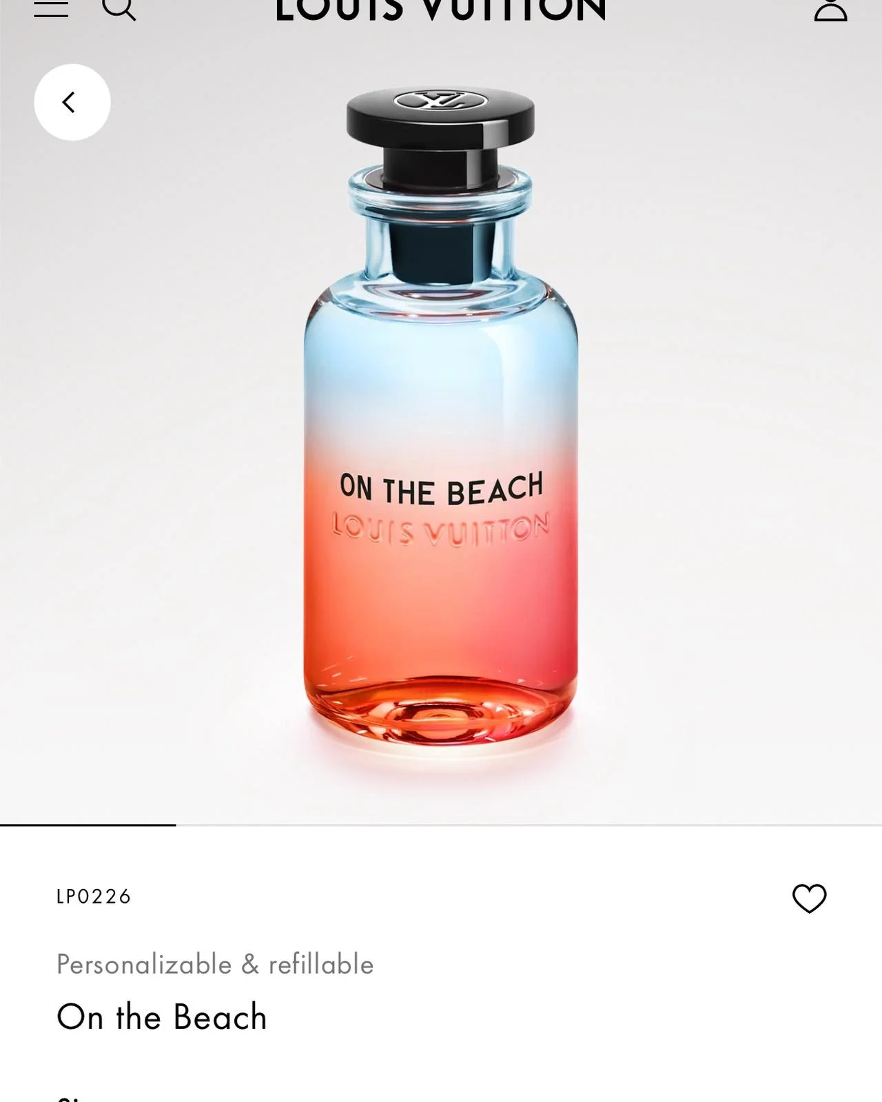 Louis Vuitton Perfume, size No Size, photo 1