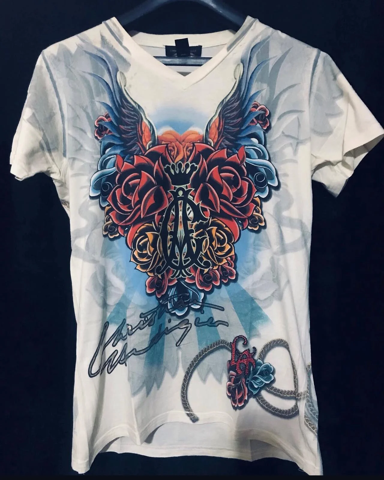 Christian Audigier T-shirts, size M, photo 1