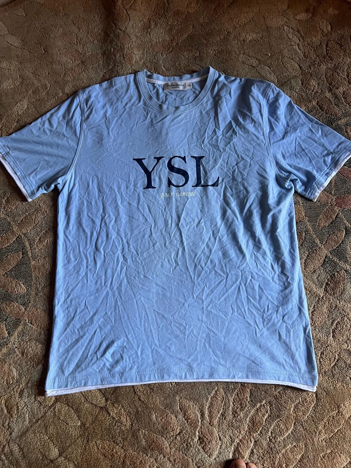 Yves Saint Laurent T-shirts, size XL, photo 1