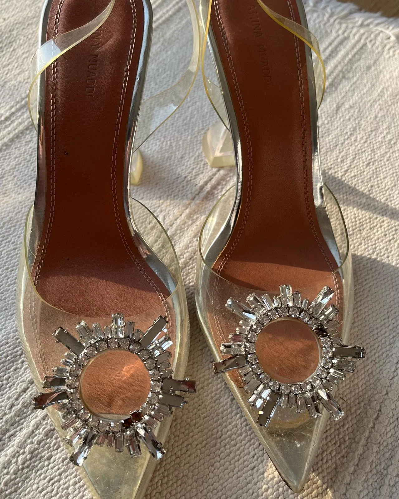 Amina Muaddi Mules, size 38.5, photo 1